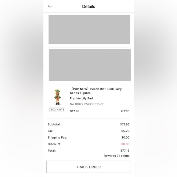 Peach Riot Punk Fairy Figure: Frankie Lily Pad - Picture 16 of 16